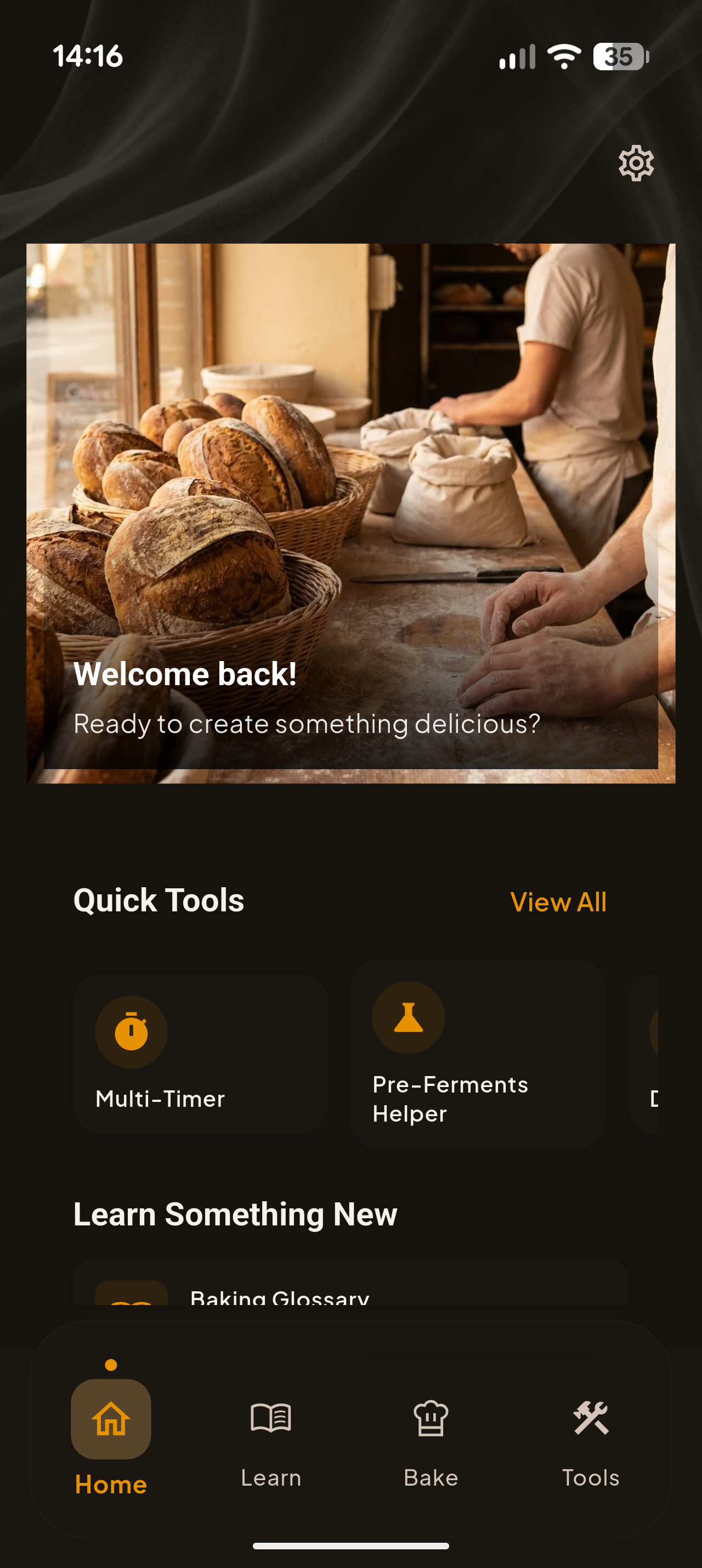 Settings Navigation Screenshot